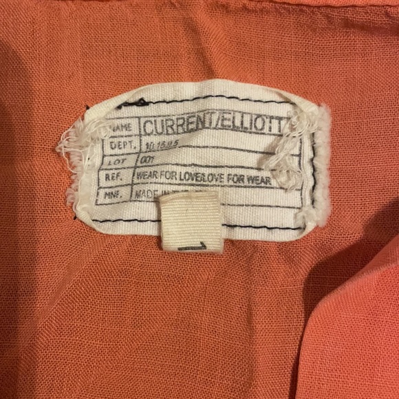 Size 1 current Elliot blouse - Picture 2 of 2